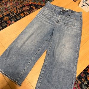 Madewell crop jeans